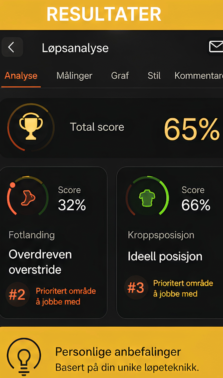 Lær å løpe effektivt med AI