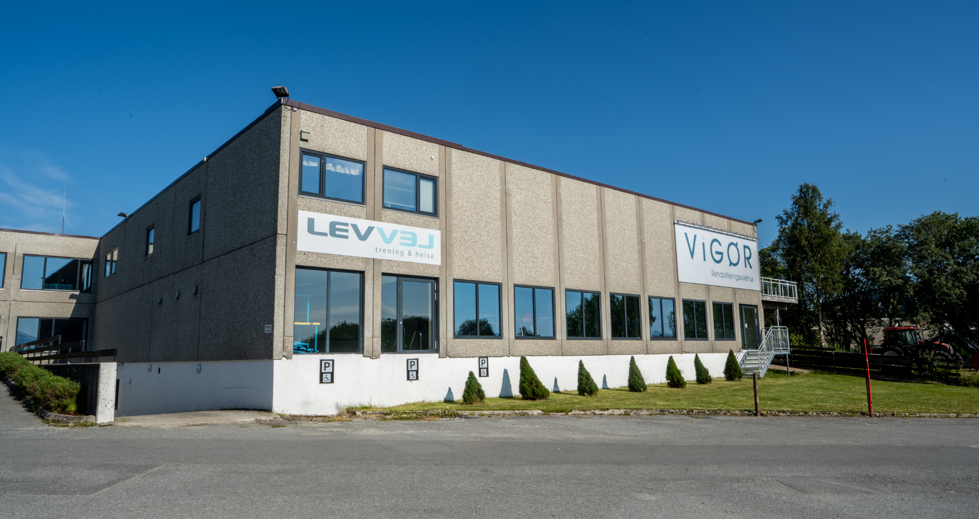 Levvel Helse finner du i samme bygg som ViGØR